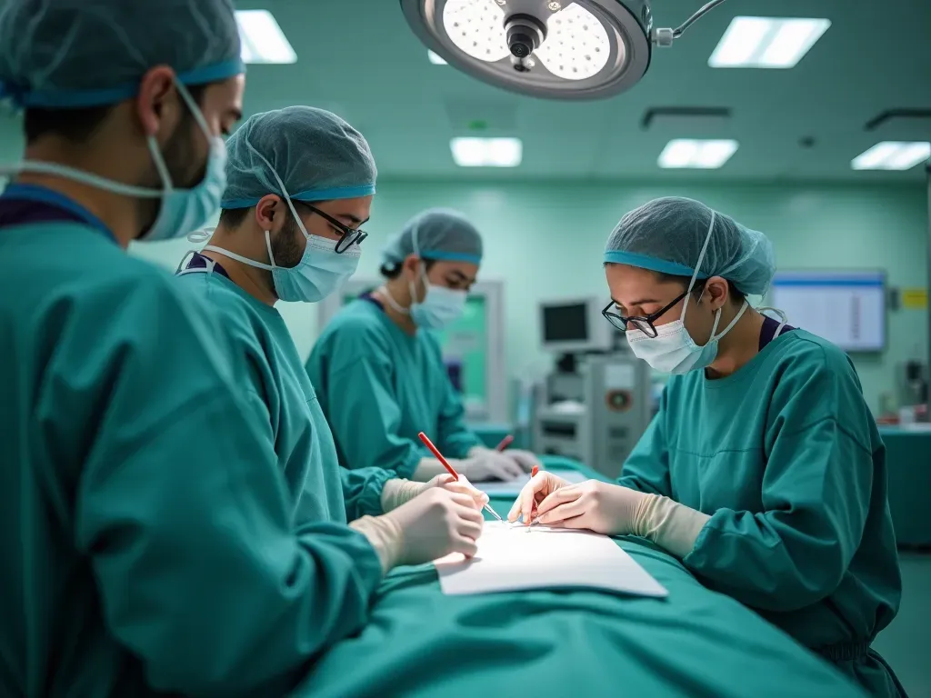 Dijital diş tarama cihazının yakın çekimi, metalik yüzeyler, mavi led ışık yansımaları, temiz klinik ortamı ve profesyonel ekipman düzeni