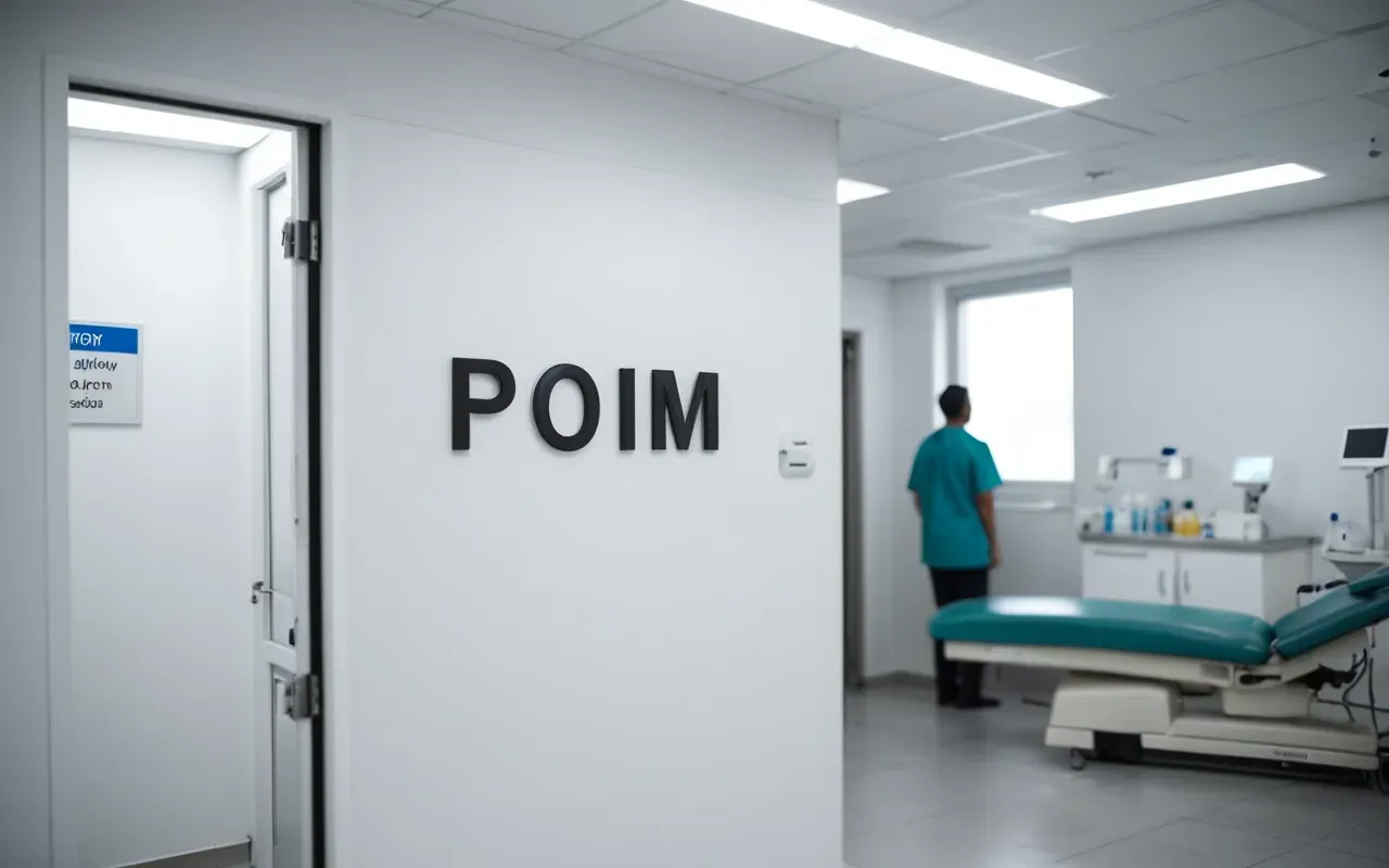 gülüş tasarımı Patient smiling brightly after dental treatment in a modern clinic room with soft ambient lighting and clean white walls reflecting professional care.